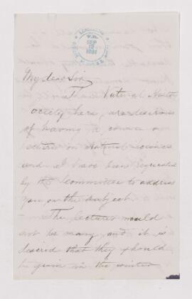 Letter, 12 September 1881