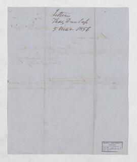 Order, 5 March 1856