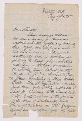 Letter, 9 August 1875