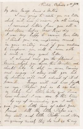 Letter, 5 February 1857