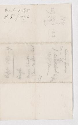 Letter from Percival W. St. George to B.J. Harrington.