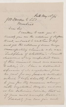 Letter, 13 May 1876