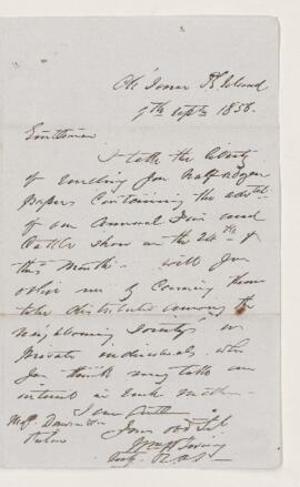 Letter, 9 September 1856