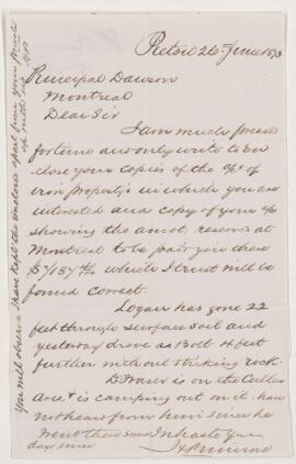 Letter, 26 June 1873