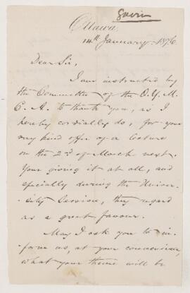 Letter, 14 January 1876