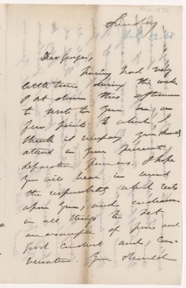 Letter, 13 July 1868