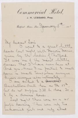 Letter, 8 January 1911