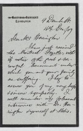 Letter, 16 December 1907