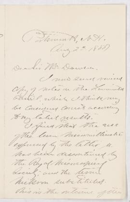 Letter, 2 August 1888