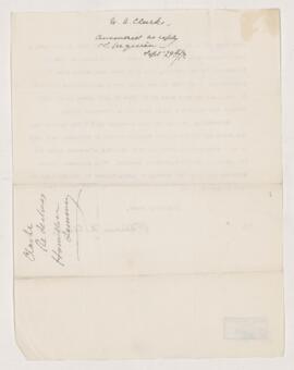 Letter, 27 September 1892