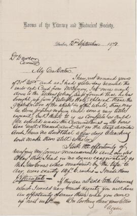 Letter, 2 September 1871