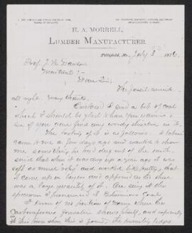 Letter, 3 July 1876