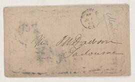 Envelope, 1 July 1868