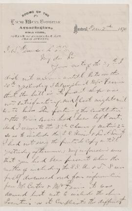 Letter, 2 December 1870