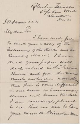 Letter, 30 May 1872