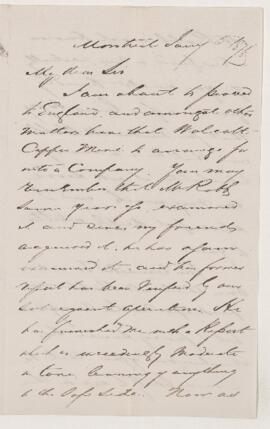 Letter, 5 January 1876