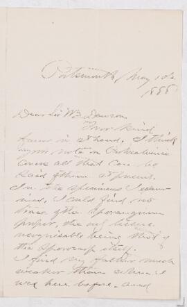 Letter, 10 May 1888