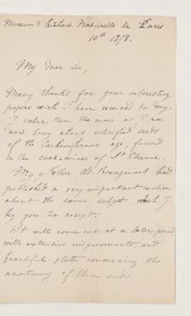 Letter, 10 January 1878