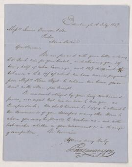 Letter, 16 July 1857