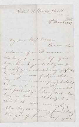 Letter, 16 March 1847