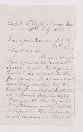 Letter, 17 July 1880