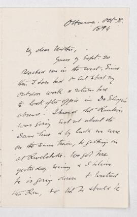 Letter, 8 October 1894