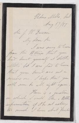 Letter, 17 August 1888