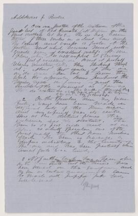 Letter, August 1872