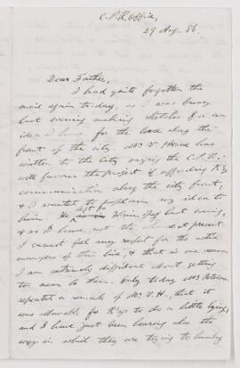 Letter, 27 August 1886