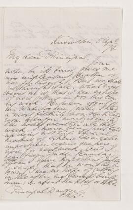 Letter, 5 April 1879