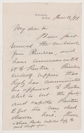 Letter, 10 June 1873