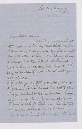 Letter, 14 May 1871