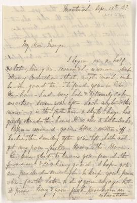 Letter, 17 September 1869