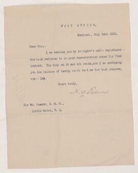 Letter, 24 July 1895