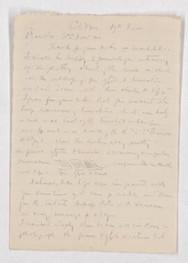 Letter, 19 March 1895