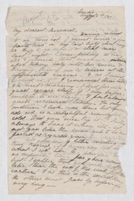 Letter, 6 August 1877