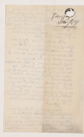 Letter, 9 December 1889