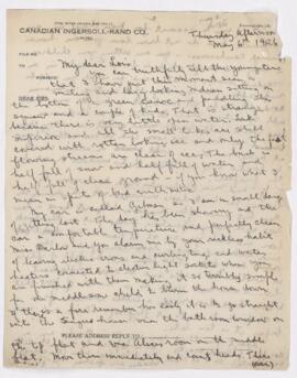 Letter, 6 May 1926