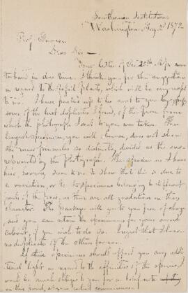 Letter, 2 May 1872