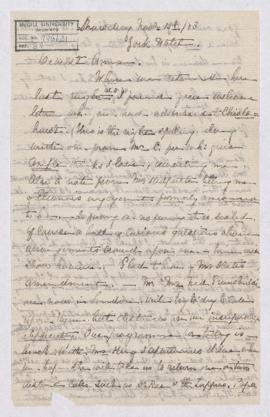 Letter, 15 November 1883