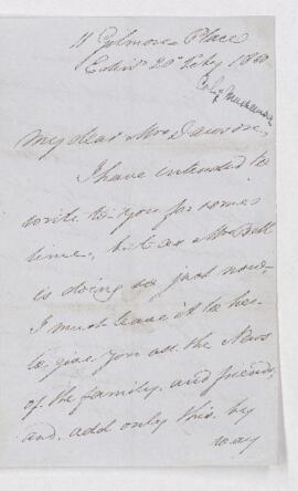 Letter, 20 February 1850