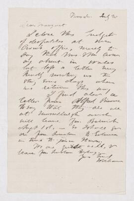 Letter, 20 July 1865