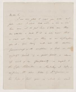 Letter, 30 October 1843