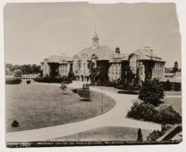 Photograph of the main building of MacDonald College