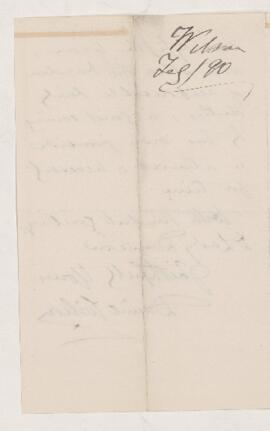 Letter, 8 February 1890