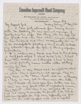 Letter, 19 May 1925