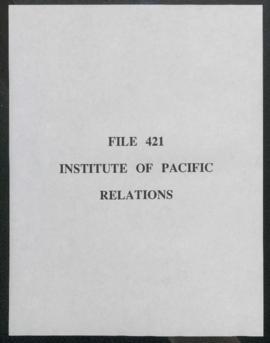 Institute of Pacific Relations