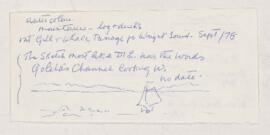 Correspondence – Geoffrey Leech and Lois Winlow-Spragge, 1961-1976