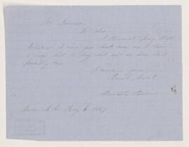 Letter, 2 February 1857