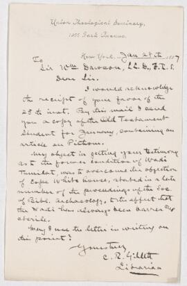 Letter, 28 January 1887